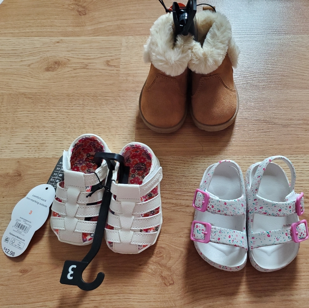 Baby Shoes Set, Size 3
